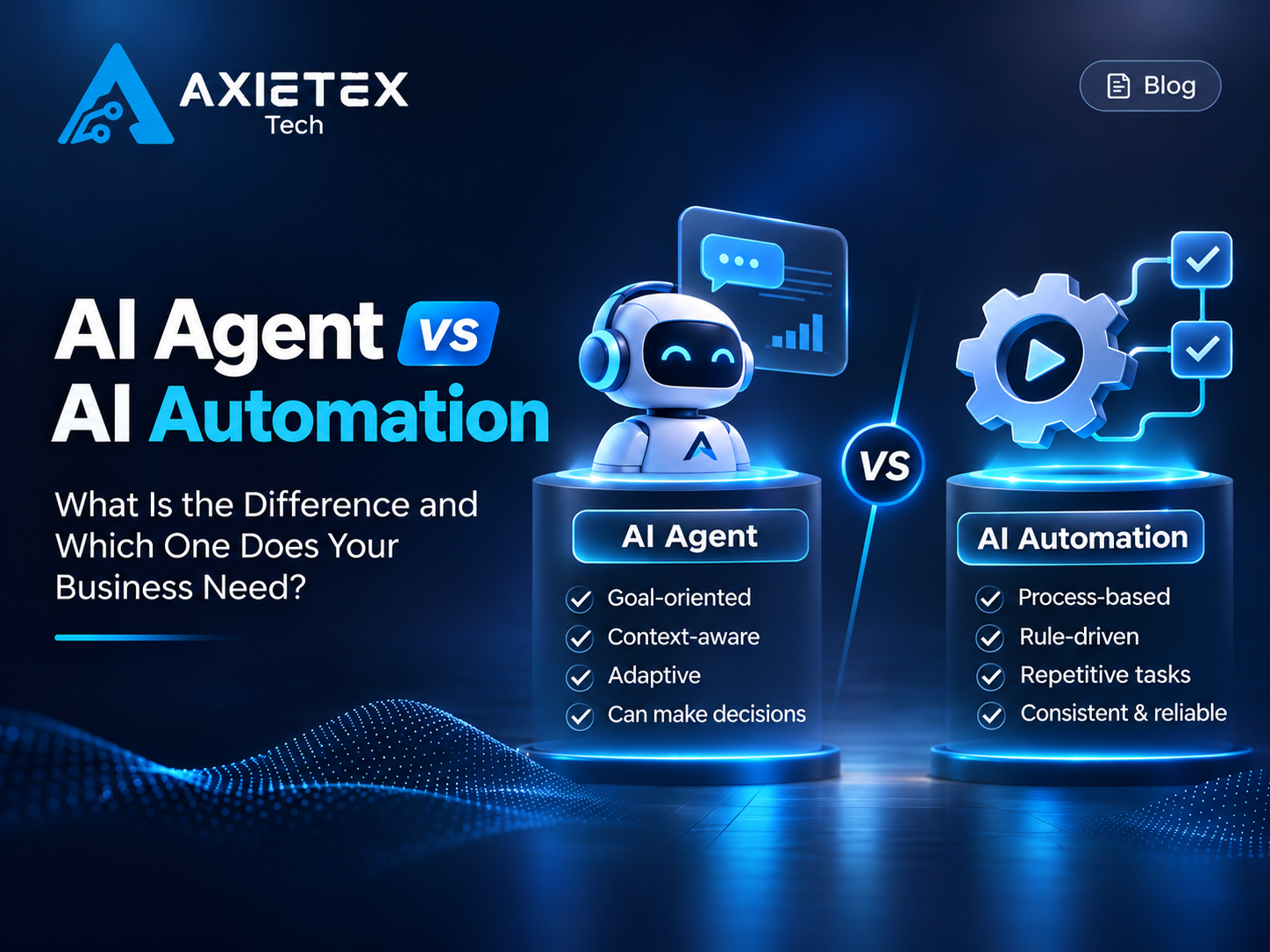 AI Agents vs AI Automation: What Is the Difference and Which One Does Your Business Need?