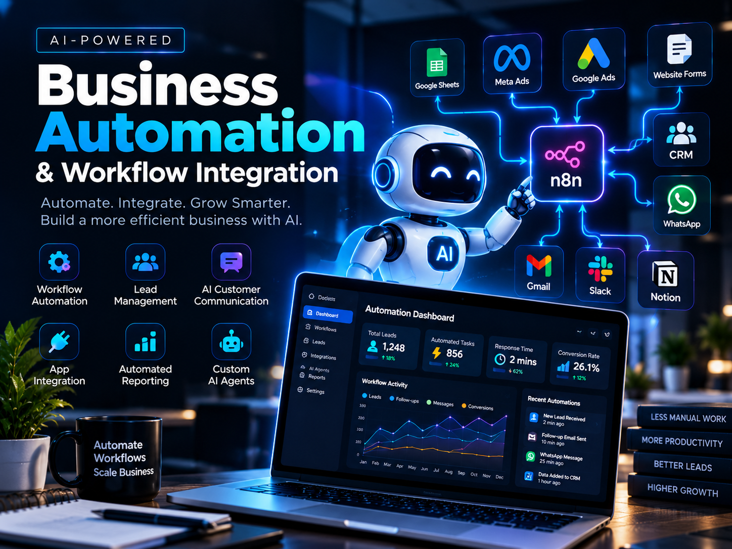 AI-Powered Business Automation & Workflow Integration