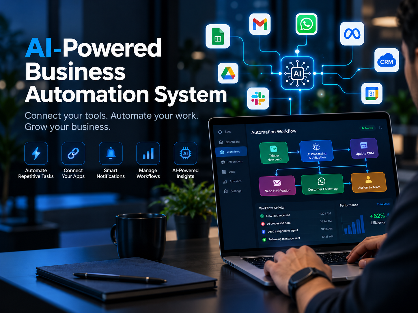 AI-Powered Business Automation System