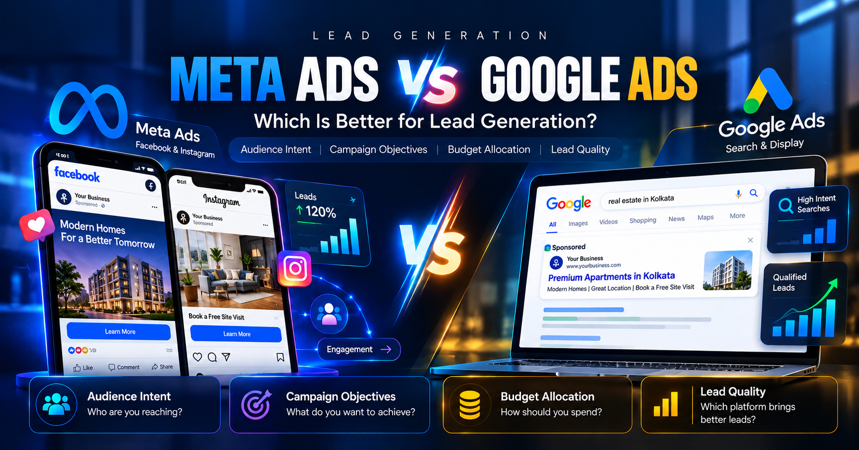 Meta Ads vs Google Ads: Which Is Better for Lead Generation?